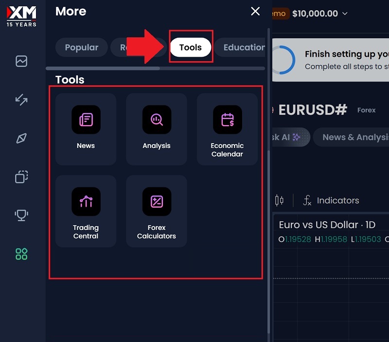 XM Research Portal - How to 3