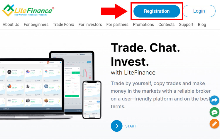 How to Open a LiteFinance Demo Account