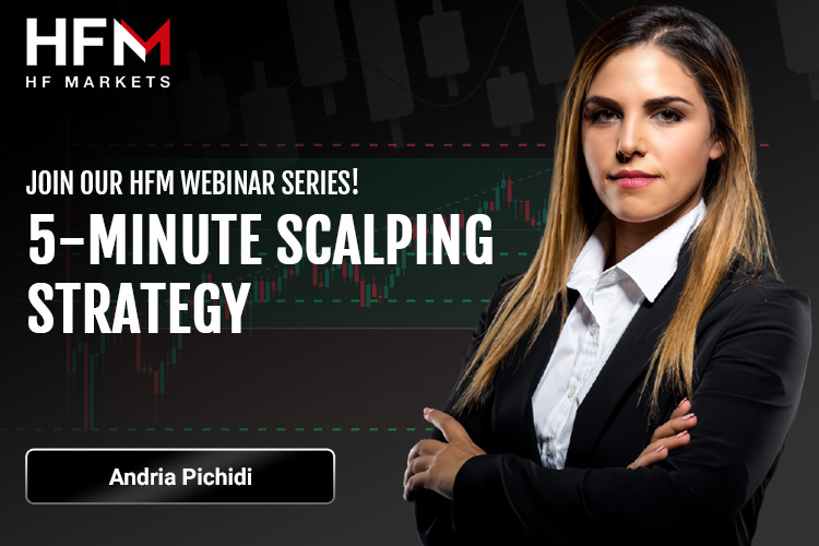Học chiến lược scalping khung 5 phút qua webinar trực tiếp của HF Markets