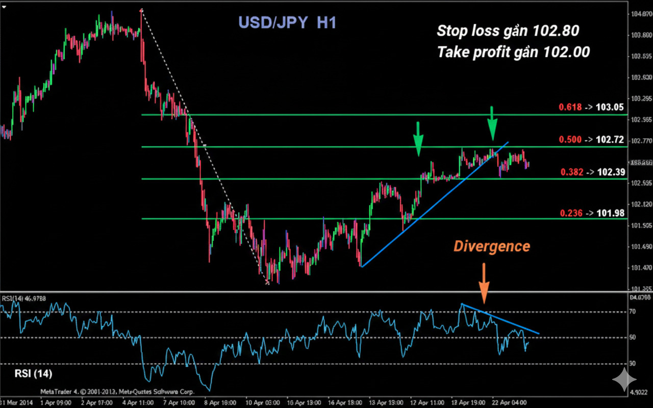 Menggabungkan Fibonacci dan RSI dalam Trading Forex