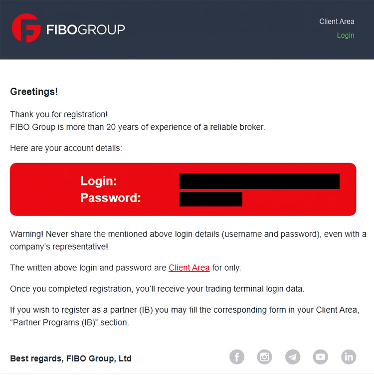 Open Email Verification FIbo