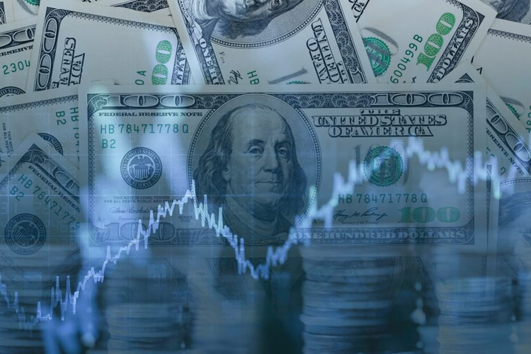 Dollar rises slightly