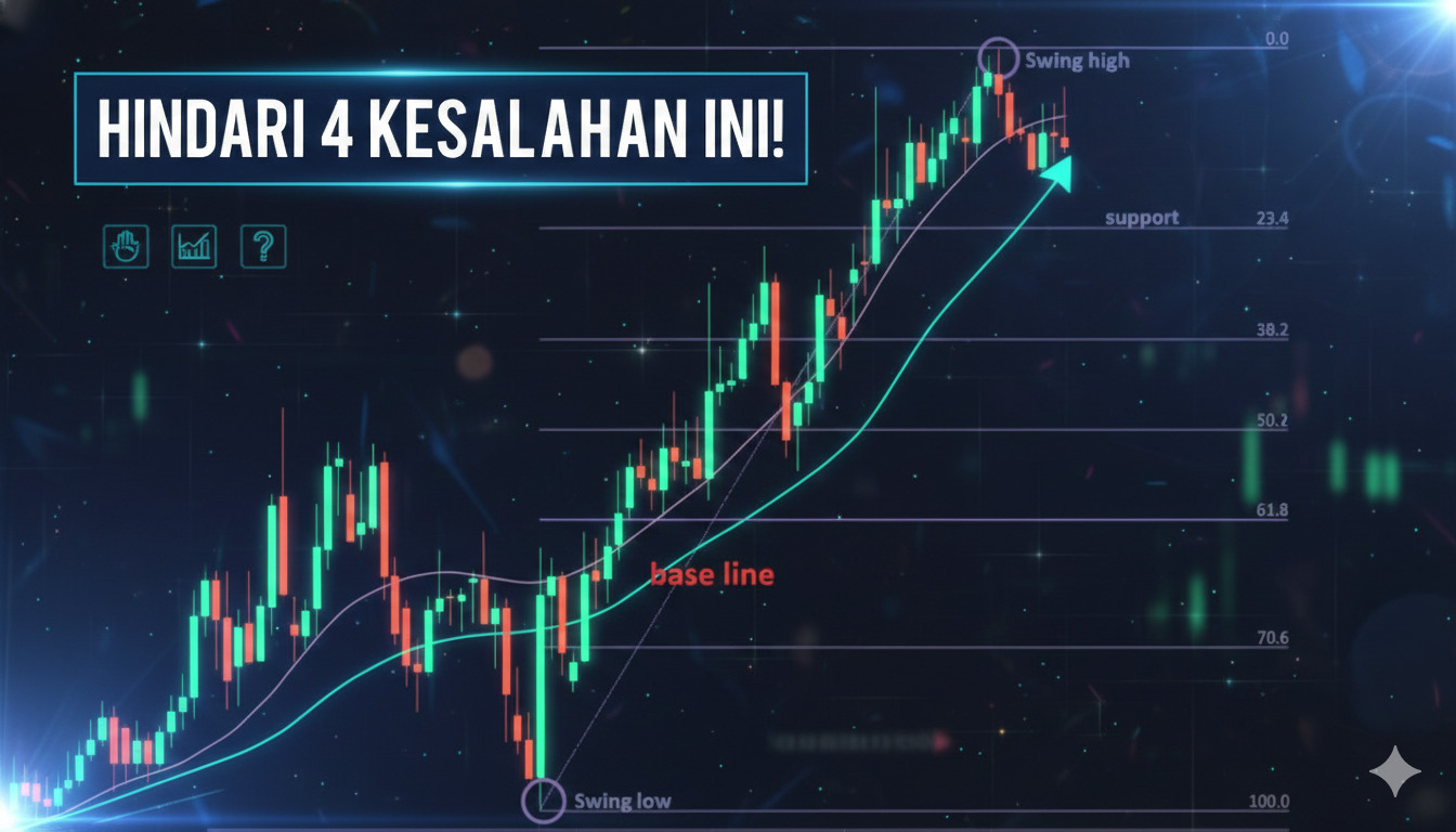 4 Kesalahan Umum Saat Menggunakan Fibonacci Retracement
