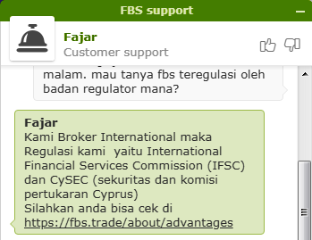 Peringatan Trading DI Broker FBS