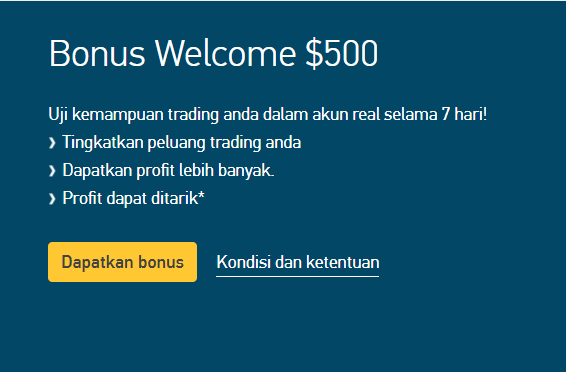 cara trading bonus